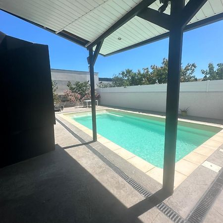 Superbe Appartement Avec Piscine Et Spa Privatif Villeneuve-les-Beziers Exterior photo